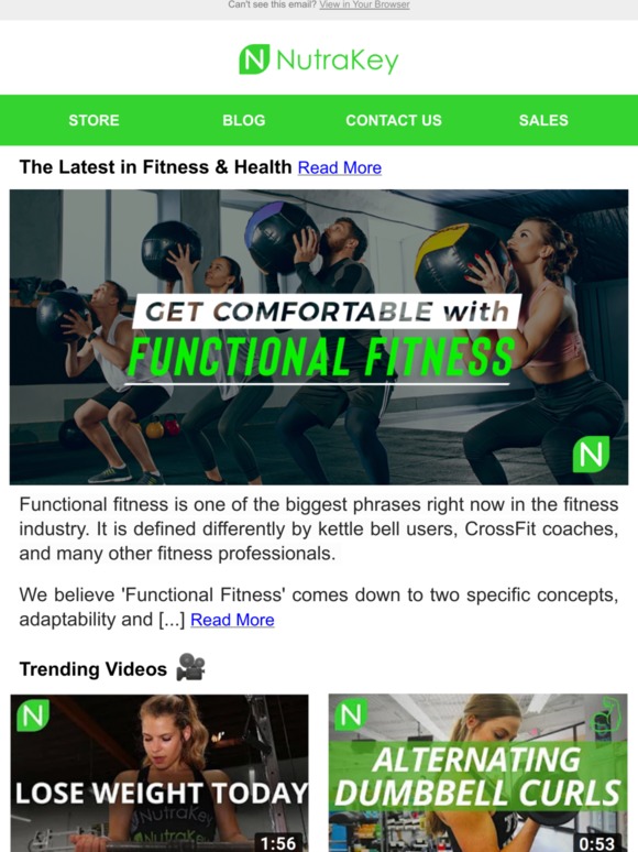 , Get Comfortable with Functional Fitness