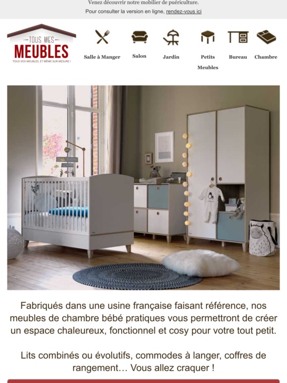 Tous Mes Meubles Du Mobilier De Chambre Bebe A Partir De 159 Milled