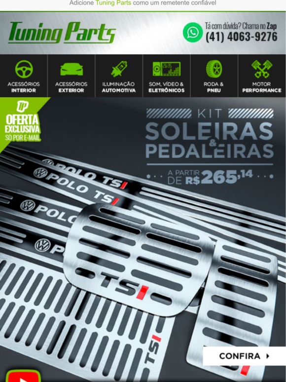 Um deles é ideal para o seu carro