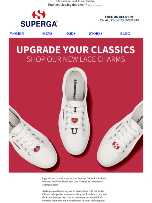 how to do superga laces
