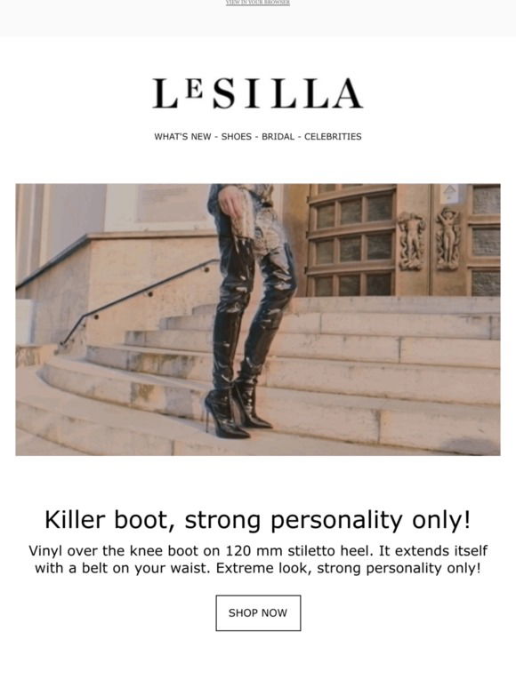 Le Silla: Killer boot. Strong personality only! | Milled