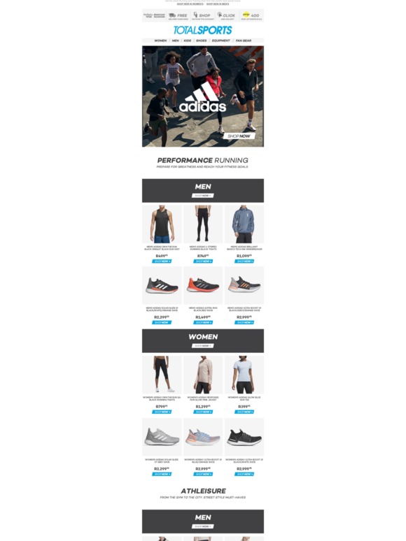 adidas totalsports
