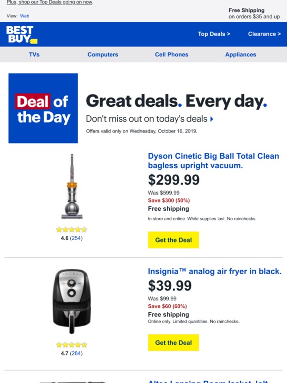 Best Buy: Today only: Save $60 on electric air fryer, plus save $220 on Cuisinart 12-pc ...