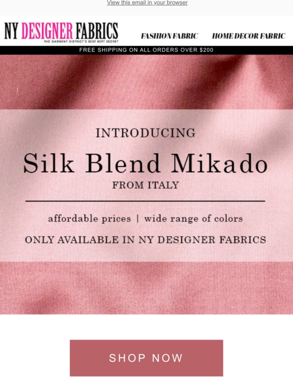 NY Designer Fabrics