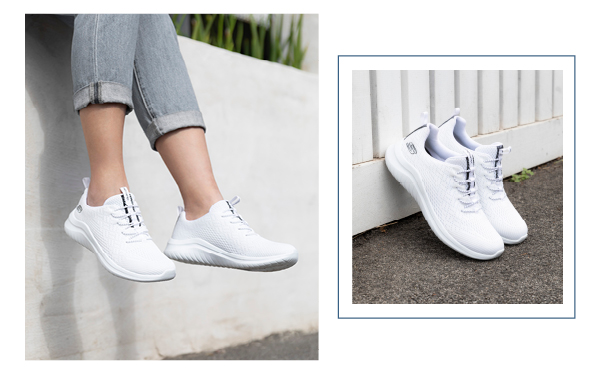skechers ultra flex 2.0 womens white