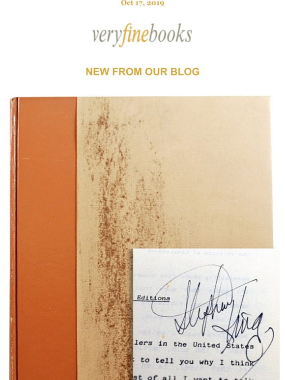 [blog] The Politics of Limited Editions , an essay written and signed by King