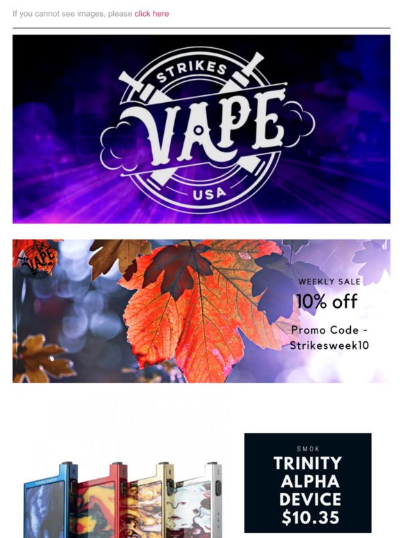 ☀️Strikesusa - October Sale! Keep Vaping! ☀️