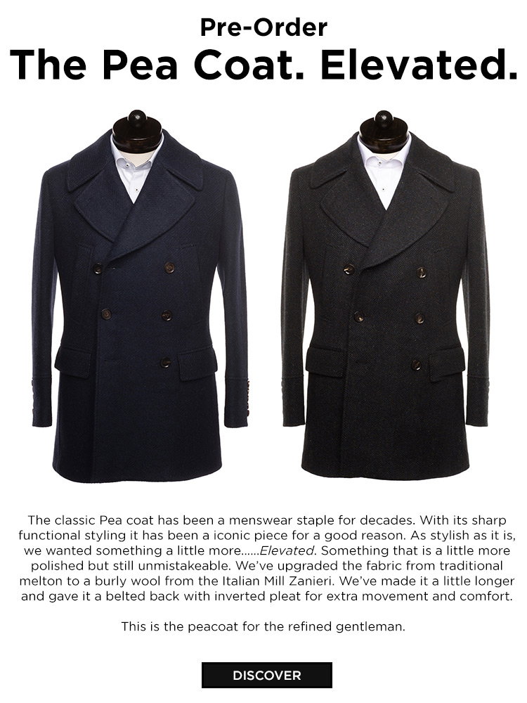 Pre-Order: The Elevated Pea Coat 