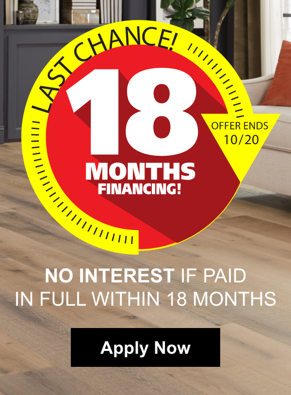 flooranddecor.com: Last Chance: 18 MONTHS FINANCING!* | Milled