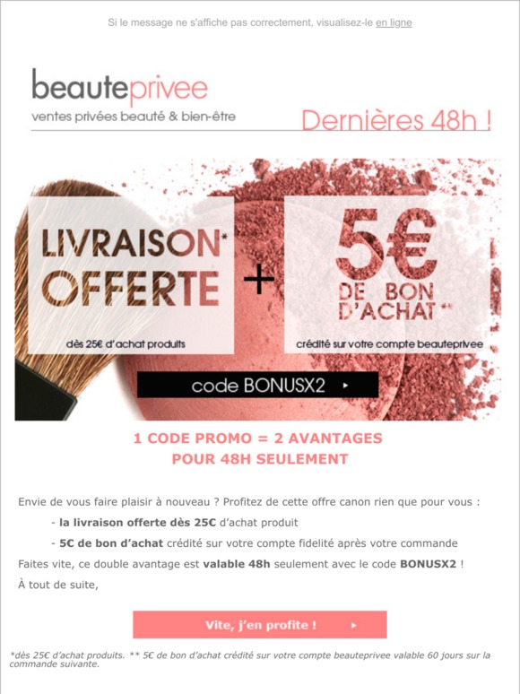 code promo avril beaute privee