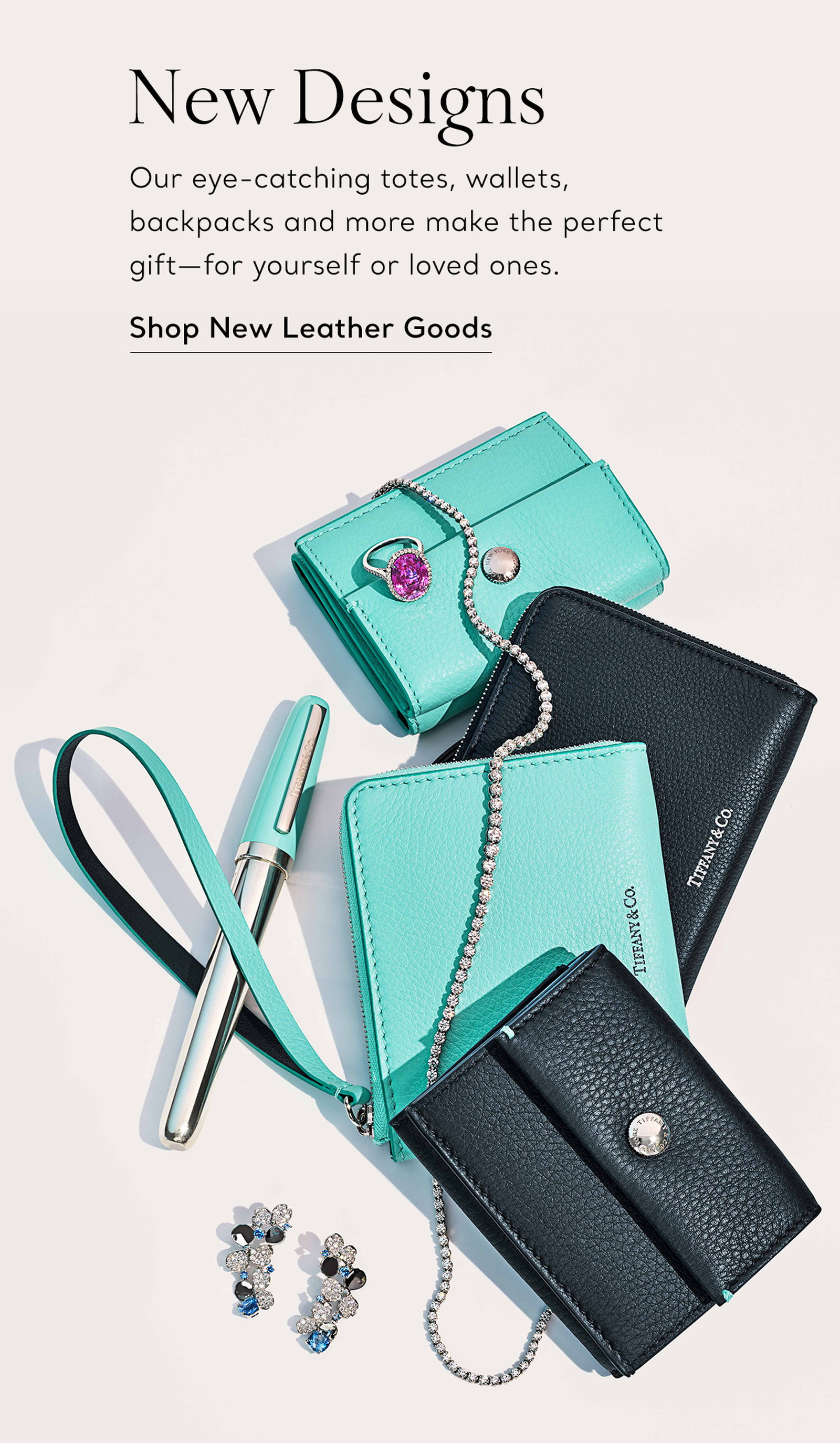 tiffany and co leather goods