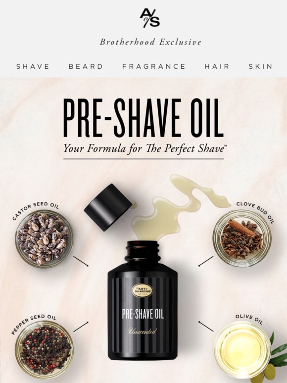 The Art of Shaving PreShave Oil Prepare to Love Your Shave Milled