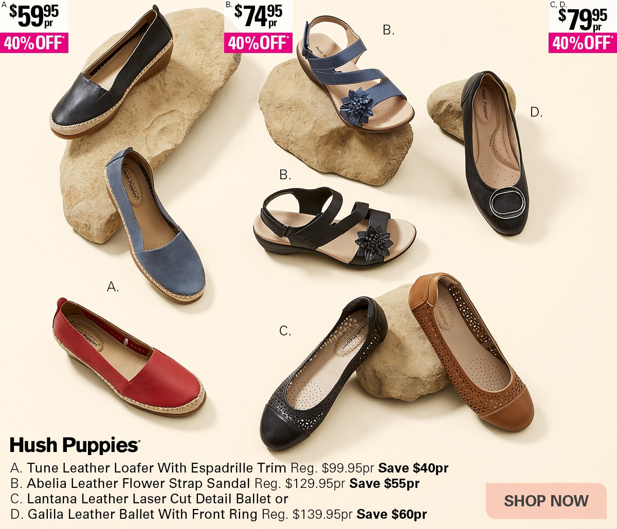 harris scarfe womens shoes hush puppies