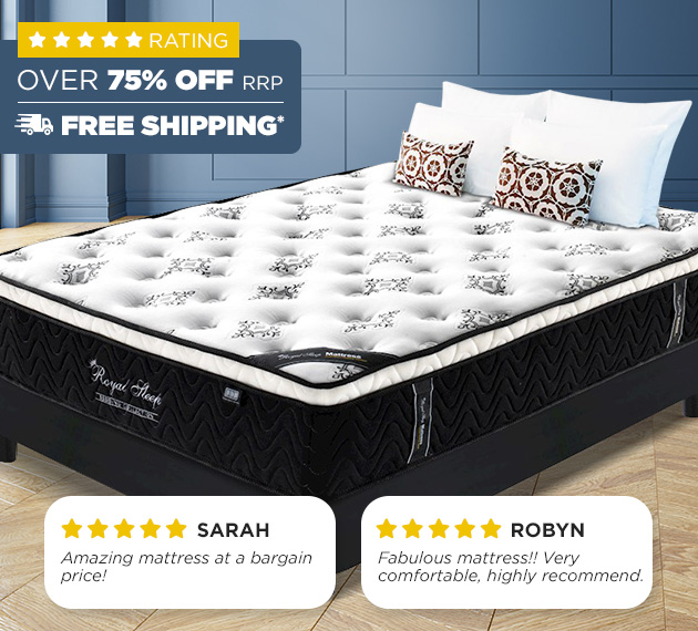 The Reviews Can't Be Wrong! Royal Sleep Mattress + FREE