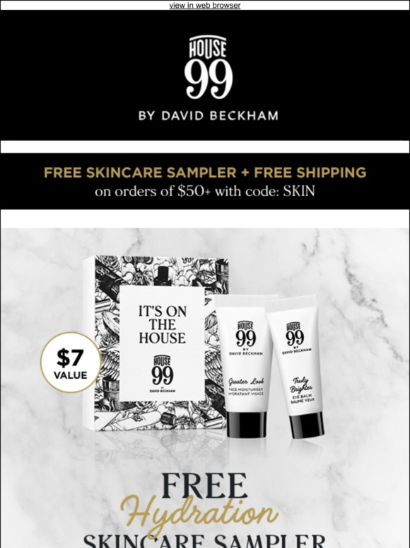 Last Day:  Free Skincare Sampler + Shipping on orders of $50+