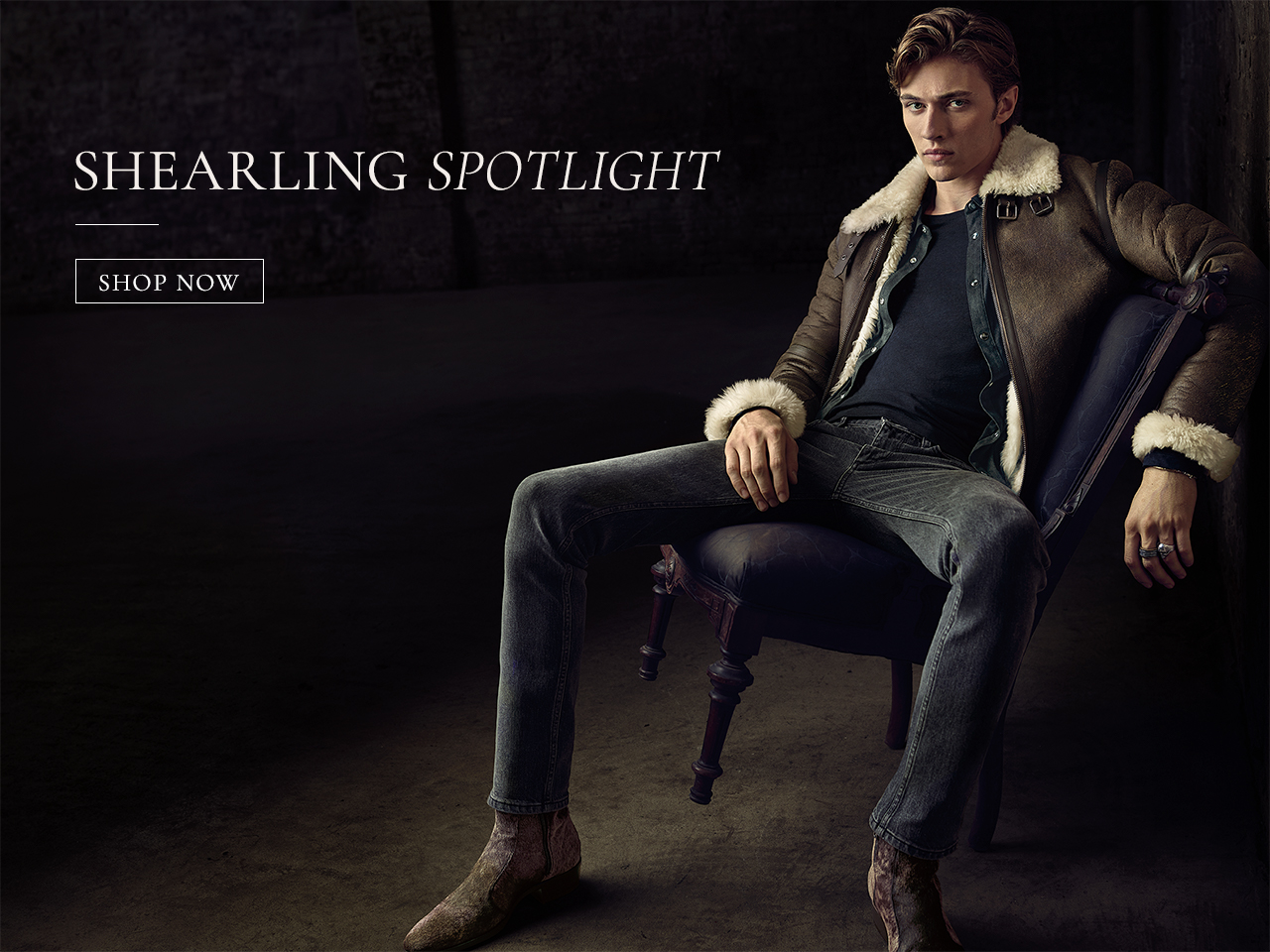 varvatos shearling