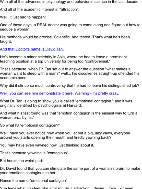 2 Dollars Epc Vsl Converting Like Crazy This Answers The Big Question That Every Guy Has Milled