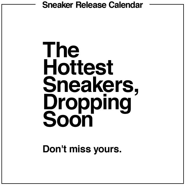 nordstrom sneaker calendar