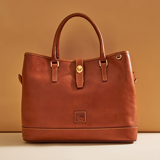 pebble grain perry satchel