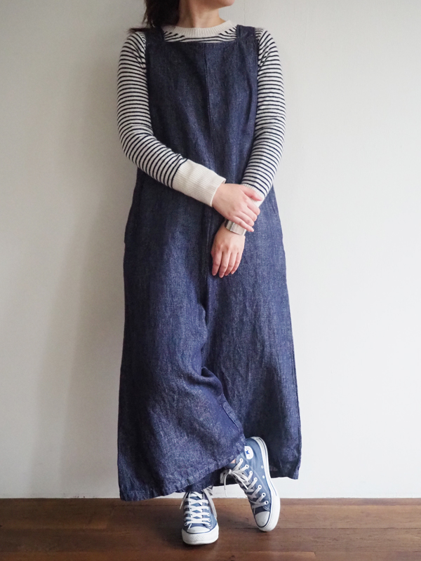 フォグリネンワーク　トレーシーサロペット　オーバーオール　リネンデニム 楽天市場】入荷 fog linen work フォグリネンワーク ロッティ