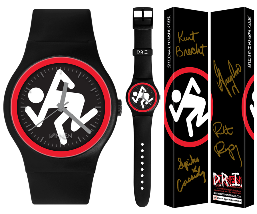 D.R.I. Watch with signed packaging