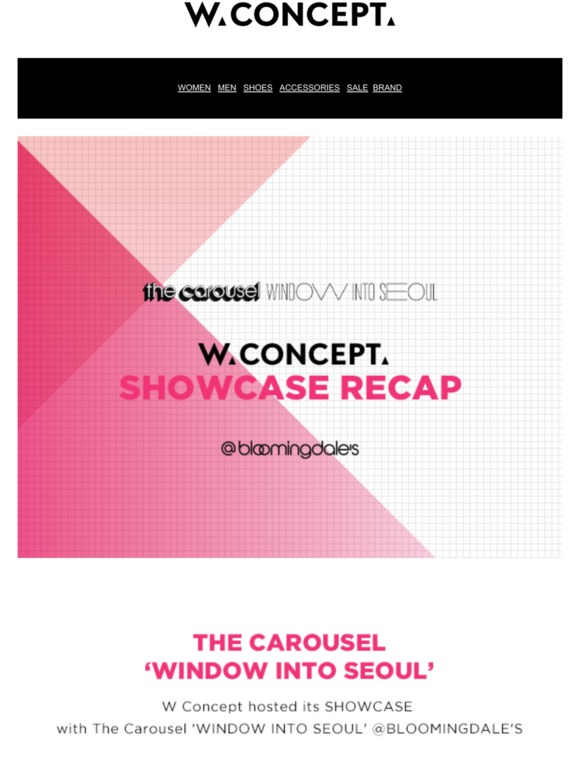 W Concept (US) W Concept Hosts an Exclusive Showcase Bloomingdale's
