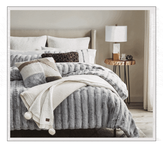 Bed Bath & Beyond NEW ARRIVALS from UGG Cozy bedding for you and the