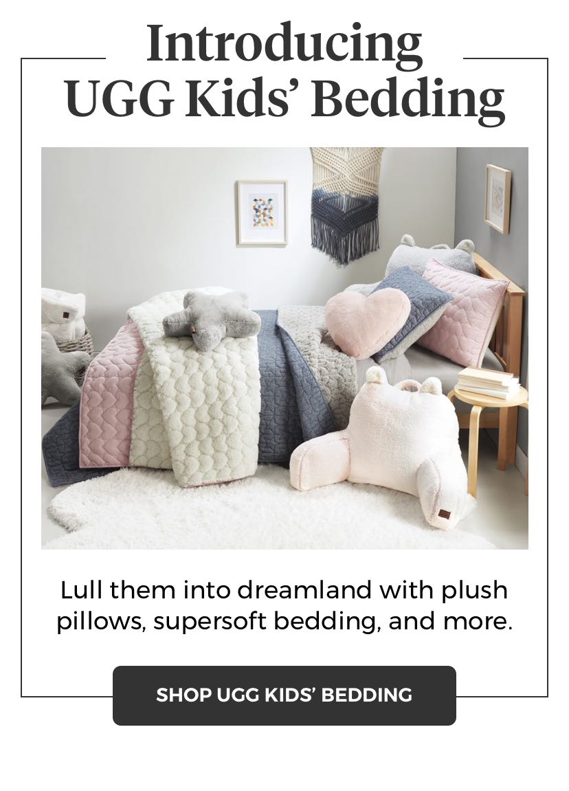 Bed Bath & Beyond NEW ARRIVALS from UGG Cozy bedding for you and the