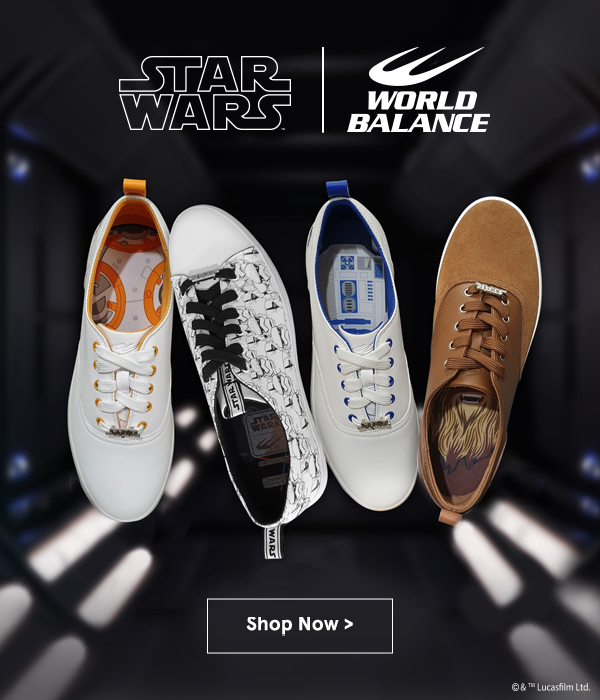 ZALORA - PH: Star Wars x World Balance | Milled