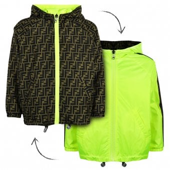 lime green fendi coat