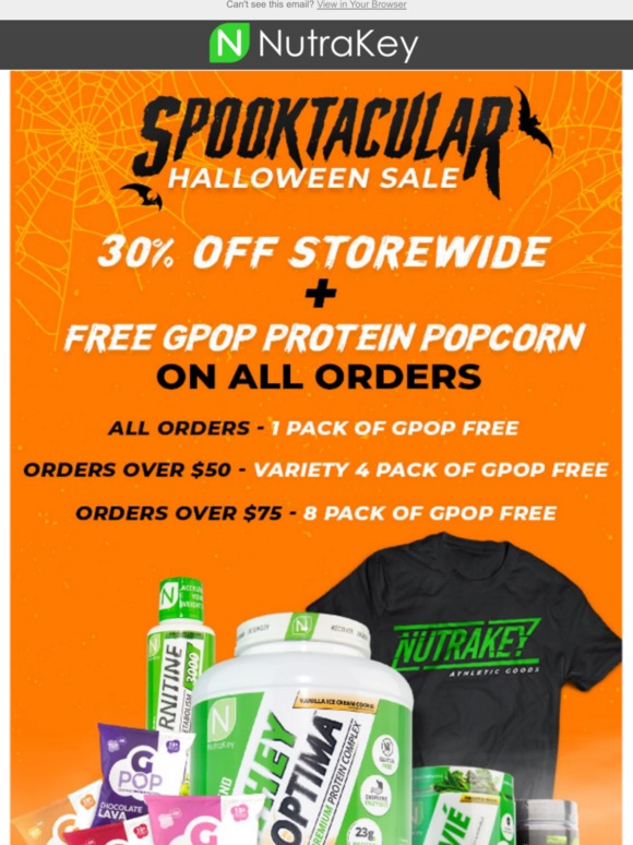 🎃 30% Storewide + FREE G POP with every order!
