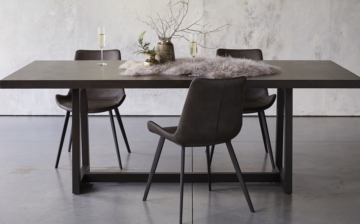 arhaus acero dining table