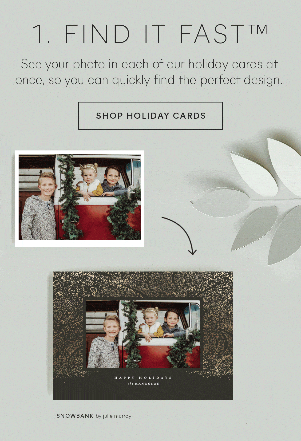 Minted See your photo in a unique Minted design. Milled