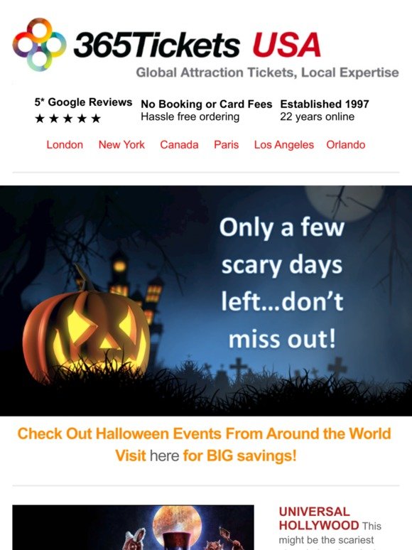 Halloween Events Around the World!