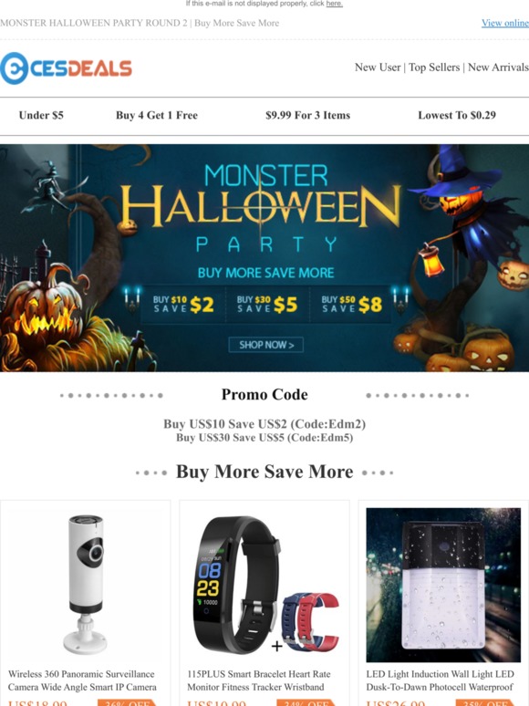 MONSTER HALLOWEEN PARTY ROUND 2 | Buy More Save More