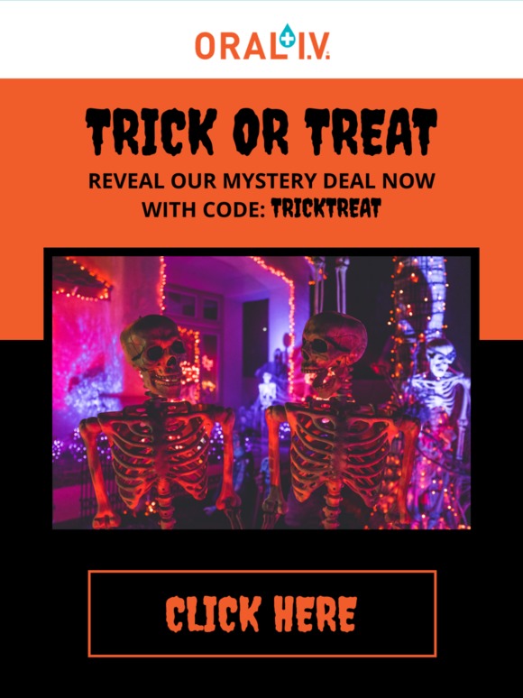 💀Our Trick or Treat Event Starts NOW!