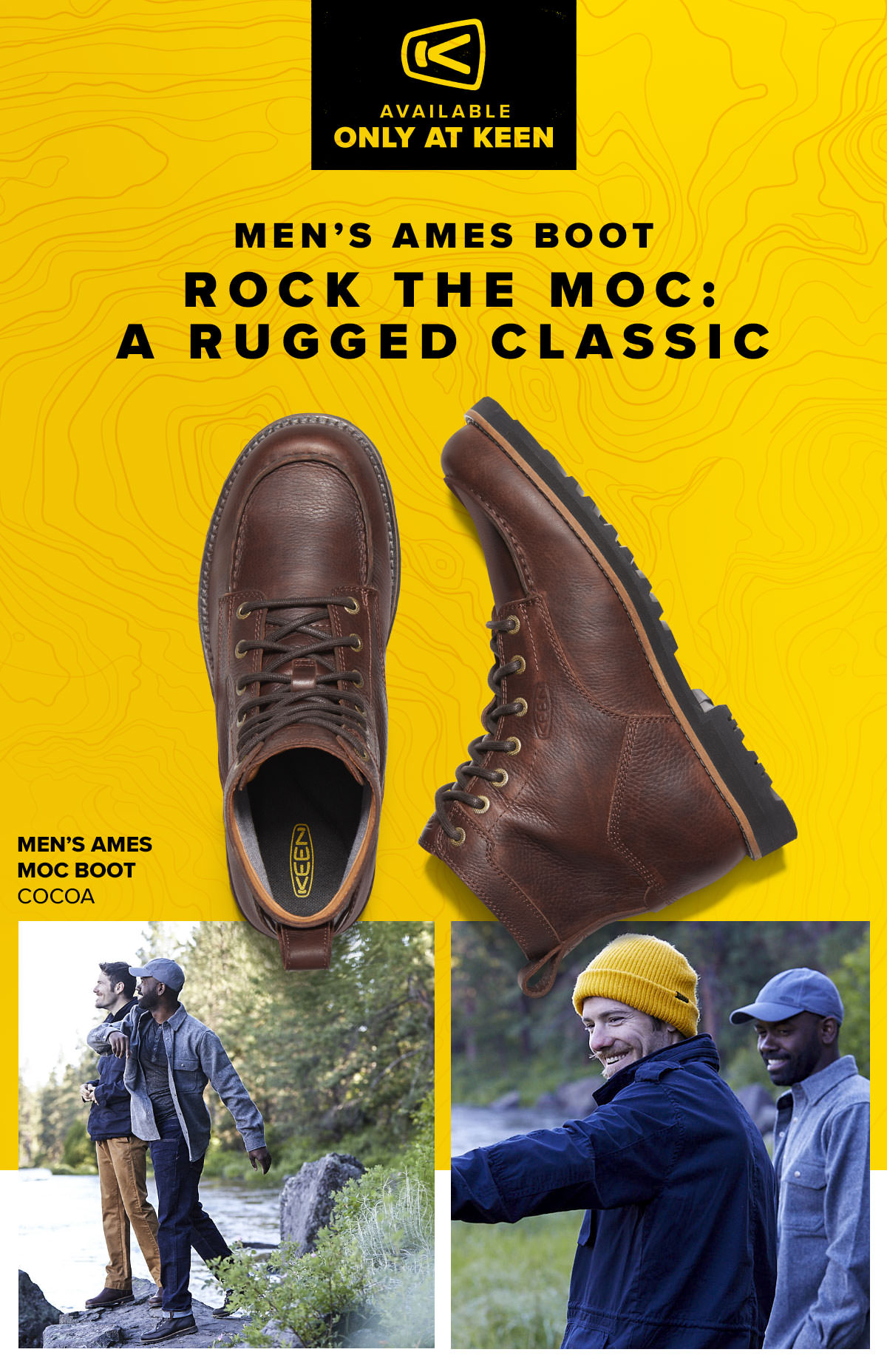 keen ames moc boot