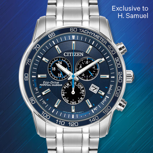 H. Samuel Citizen Powered by any light Milled