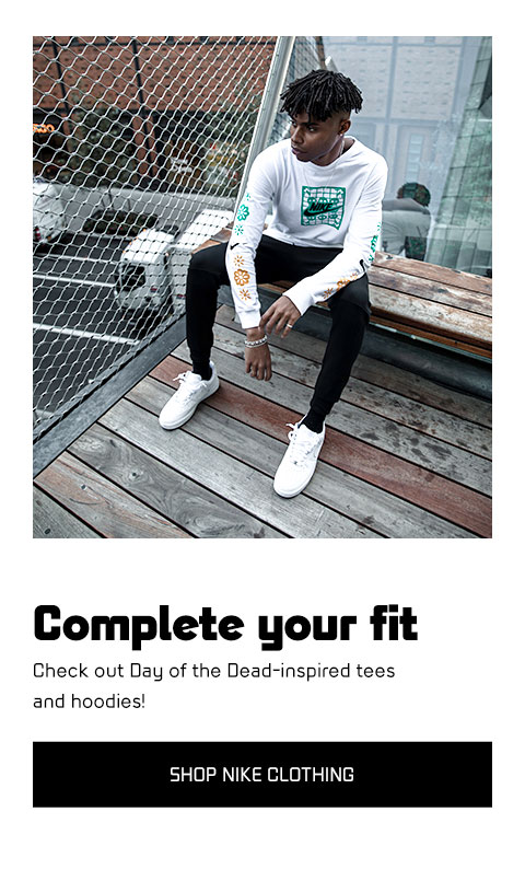 air force 1 day of the dead footlocker