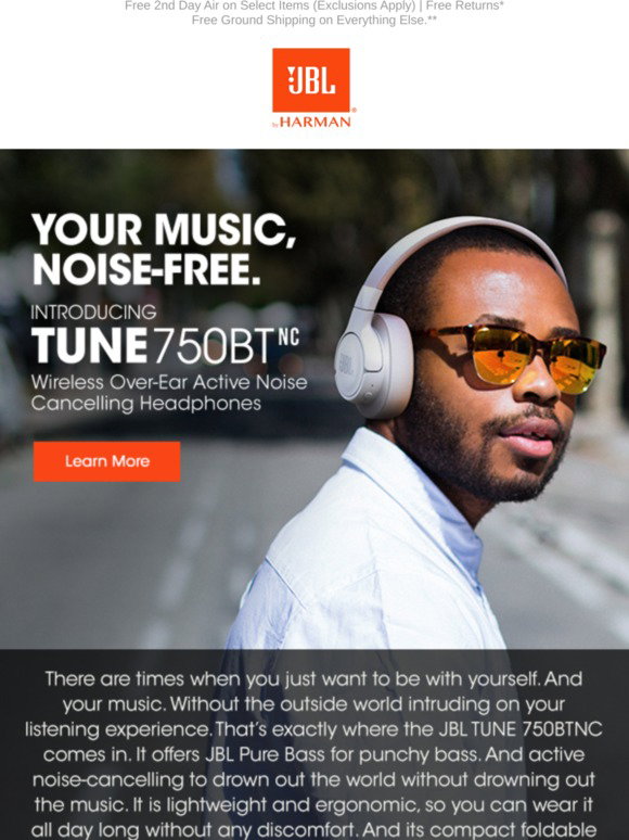 JBL DE: 🎧Tune 750BTNC: Your Music 