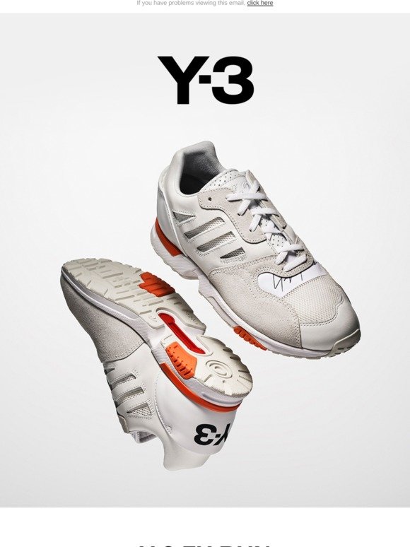 Y-3 ZX RUN: Available Now