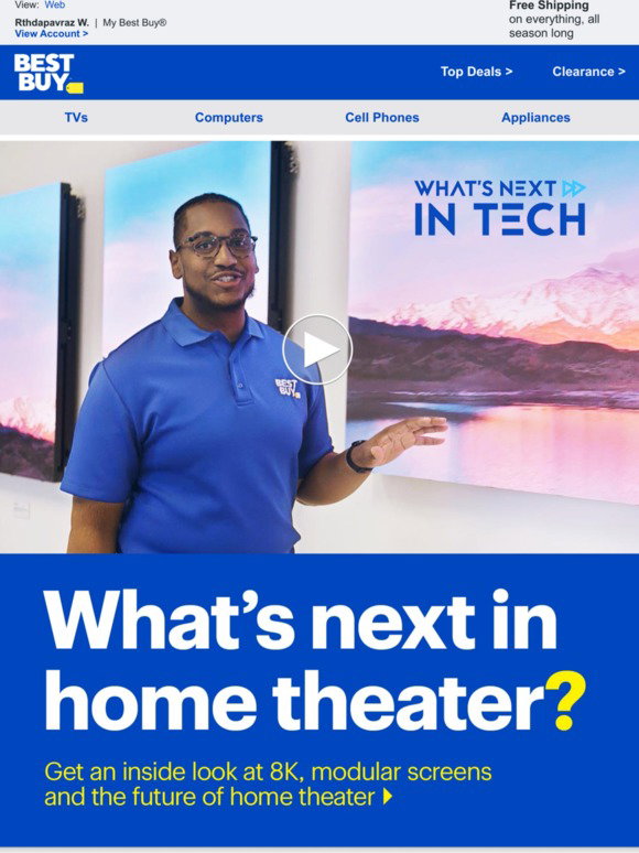Best Buy: The future is here. Get to know 8K and modular screens. | Milled