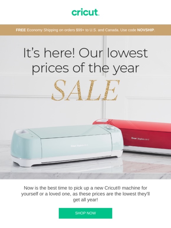 Cricut Lowest Cricut Explore Air 2 Price of the Year! Milled