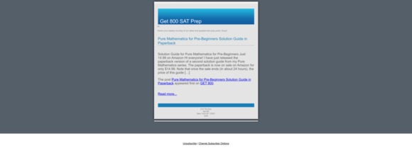 Pure Mathematics for Pre-Beginners Solution Guide in Paperback