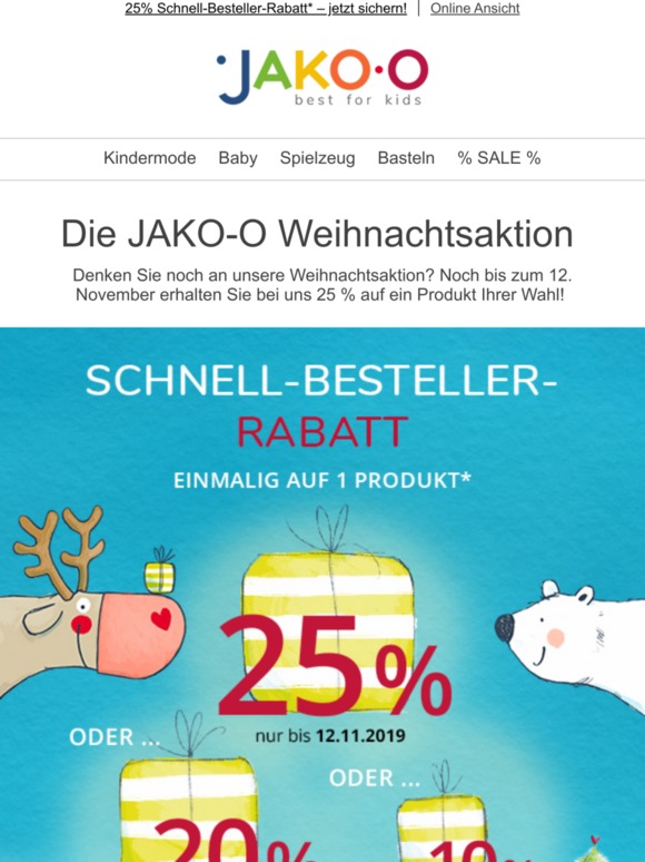 JAKOO / FITZ Die beste Zeit zum Basteln? Jetzt! RabattAktion Milled