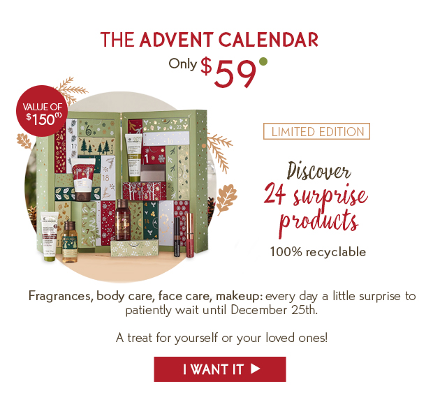 yves rocher advent calendar 2019