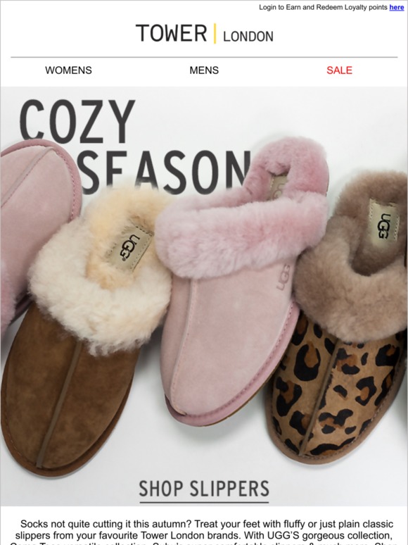 ugg slippers tower london