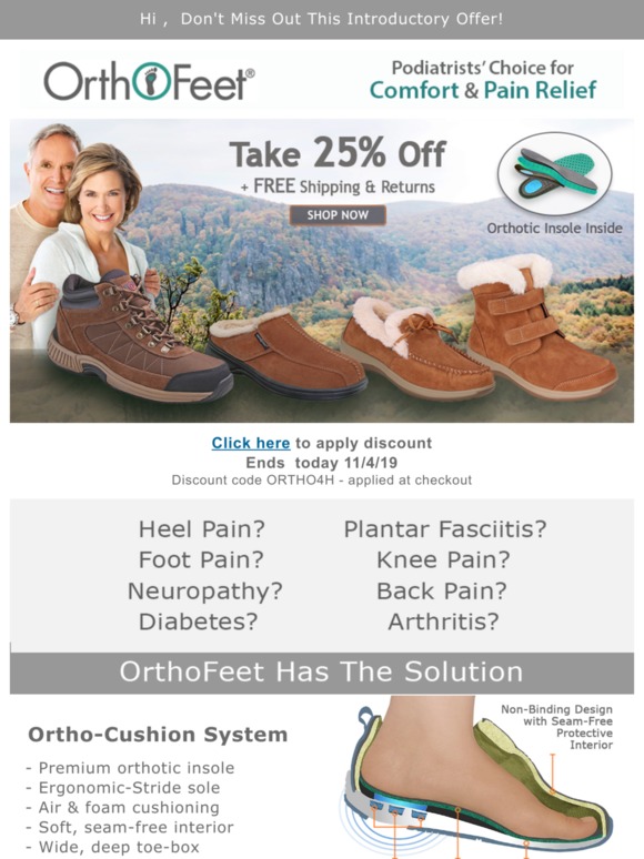 orthofeet discount