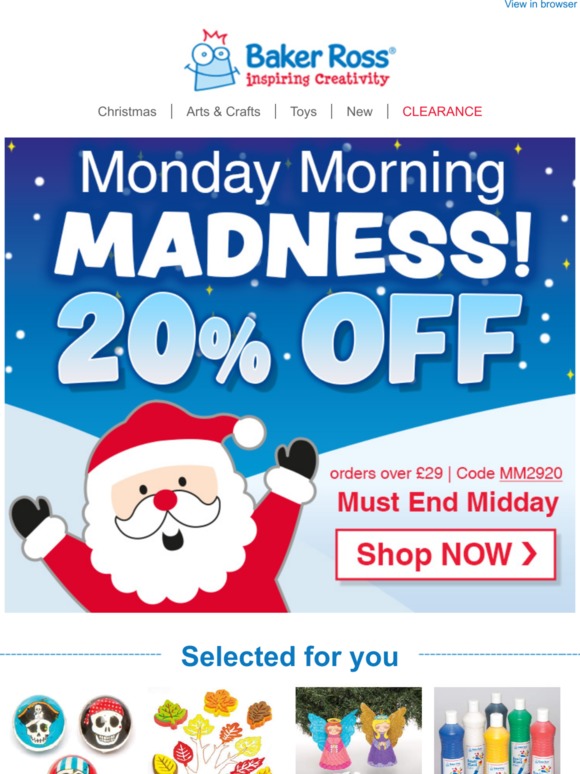 baker ross discount code 2019