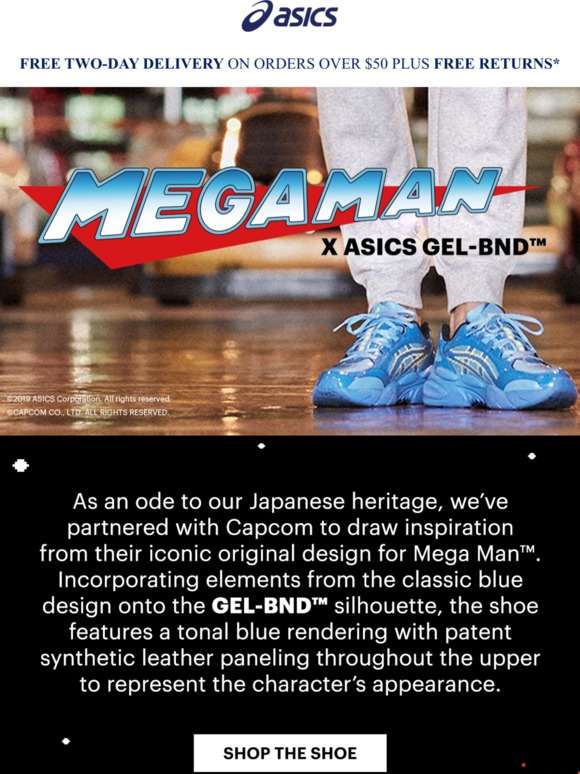 mega man asics